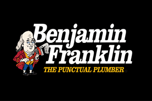 Benjamin Franklin Plimbing logo | Autumn With Topsail Festival Sponsor