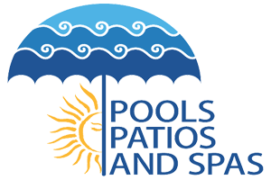 Pools Patios and Spas logo | Autumn With Topsail sponsor
